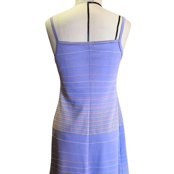 Y2K/00s spaghetti strap A-line lavender dress - Picture 4 of 5
